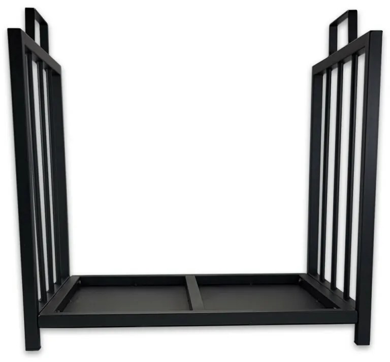 Suport metalic Aldotrade pentru lemne cu geantă detransport, 51 x 37 x 50,5 cm