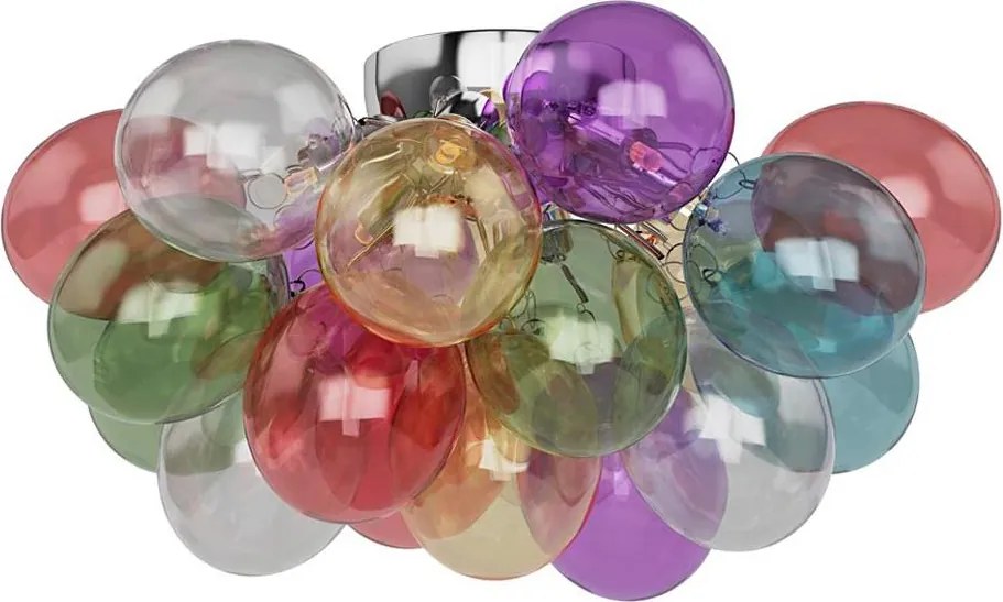 ByRydens 4202240-7000 Plafonieră GROSS 6xG9/5W/230V multicolor Ø50 cm