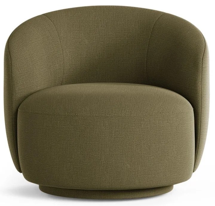 Fotoliu verde pivotant Letizia – Micadoni