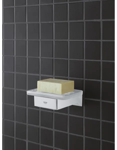 GROHE 40865000 - Suport SELECTION CUBE, crom lucios