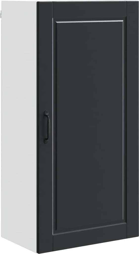 vidaXL Dulap de bucătărie cu raft Negru 50 x 31 x 100 cm Lemn compozit