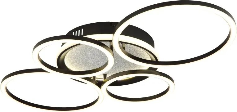 Lustra aplicata tavan design circular LED Alvis