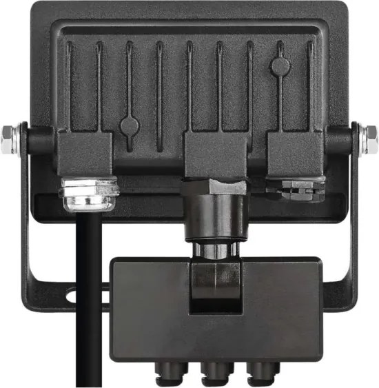 Proiector LED cu senzor de mișcare TAMBO EVO LED/10W/230V 4000K IP44 negru