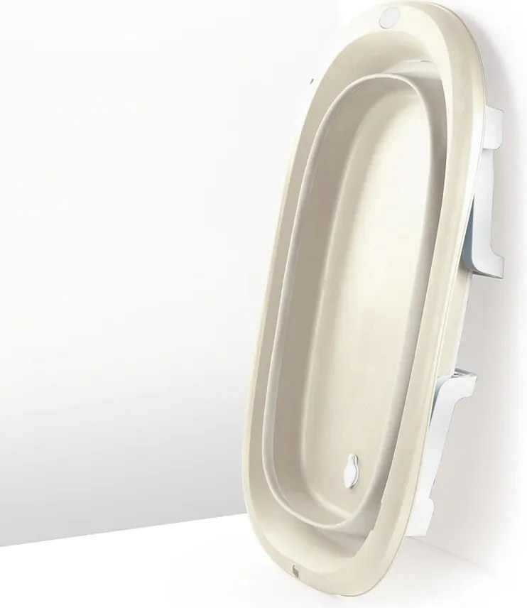 Cadă pliabilă pentru copii Dolu, bej, 20,5 x 75,5x 46,5 cm