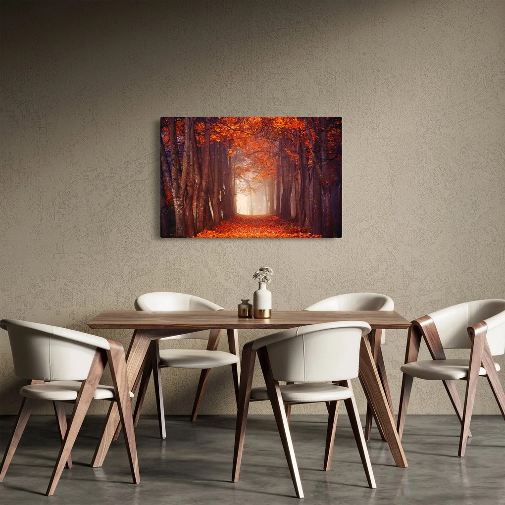 Tablou - Pădurea de toamnă (90x60 cm)
