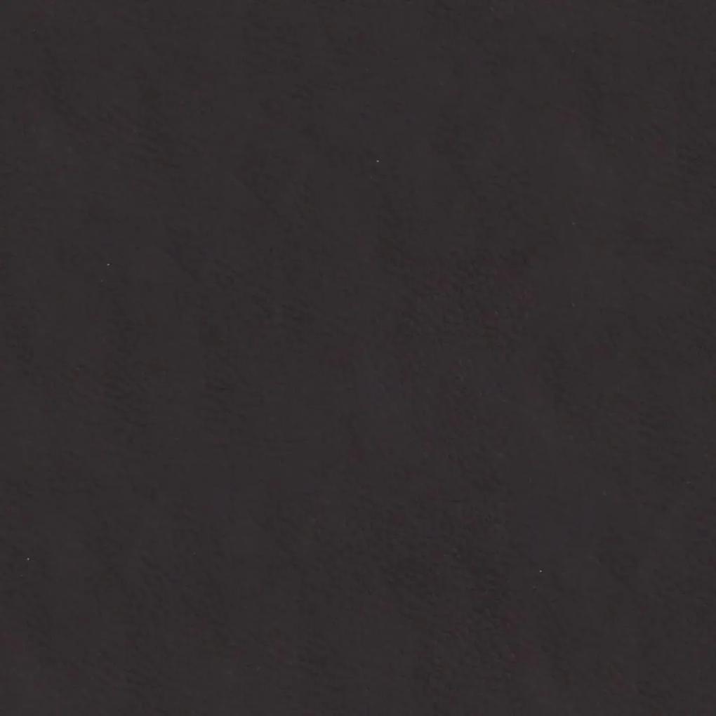 Taburet, maro, 60x60x39 cm, material textil Maro si negru