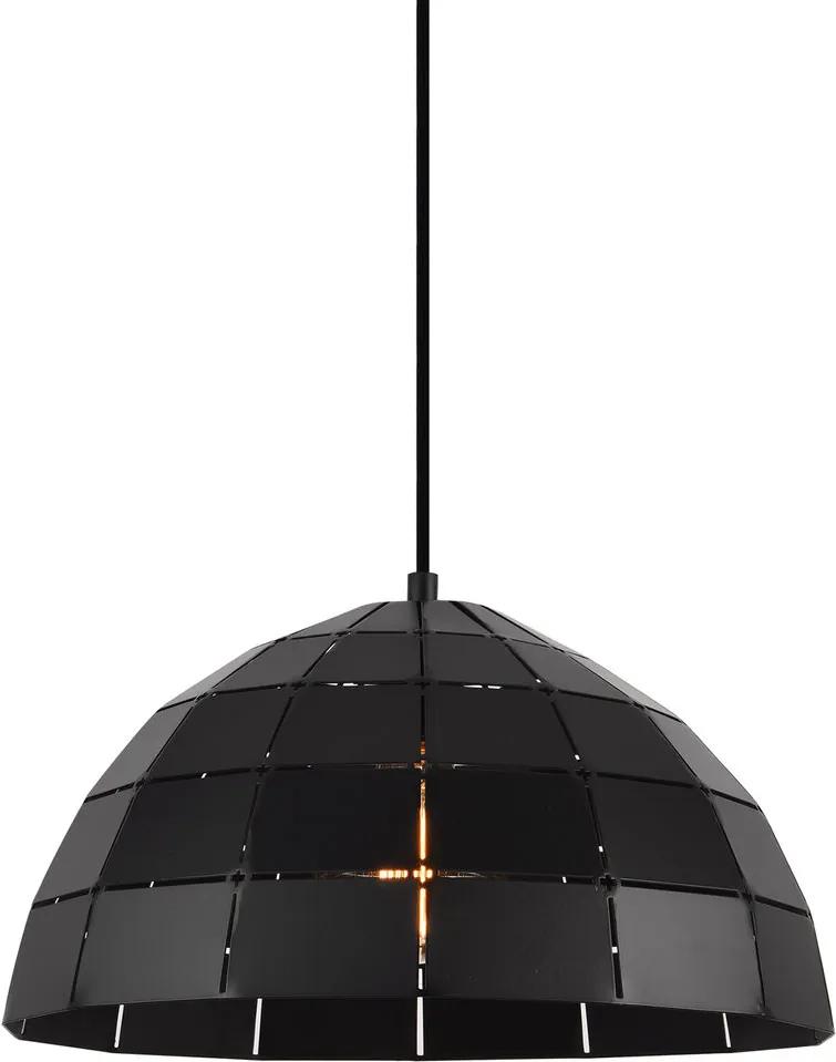 Lampa suspendata design decorativ - negru - E27 - 25x40cm - lustra moderna