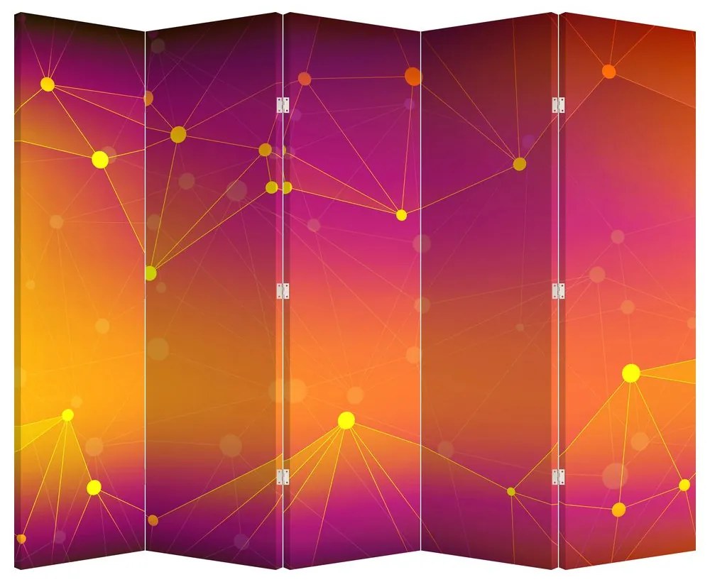 Paravan - Abstract modern (210x170 cm)