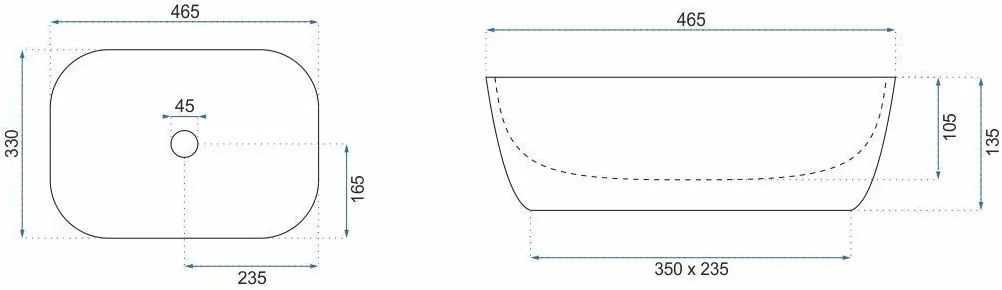 Lavoar pe blat Rea Belinda Warm