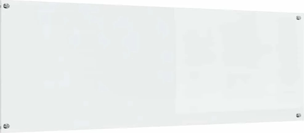 vidaXL Panou de bucătărie Transparent 120 x 40 cm sticlă securizată