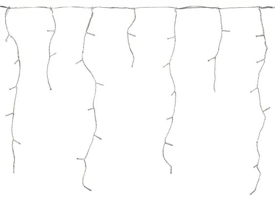 Perdea LED de Crăciun Nedis CLLC180C 180xLED/7 funcții 10,9m IP44 alb rece