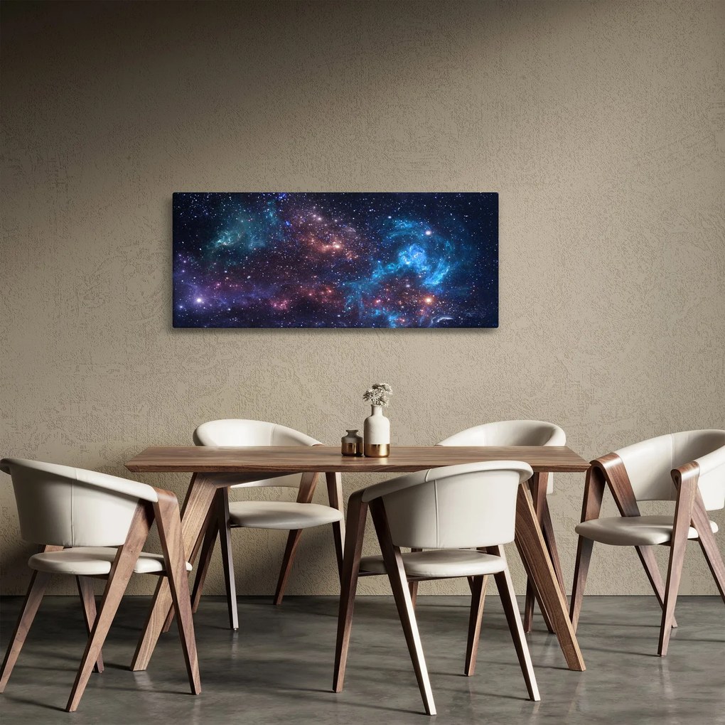 Tablou - Cer de noapte (120x50 cm)