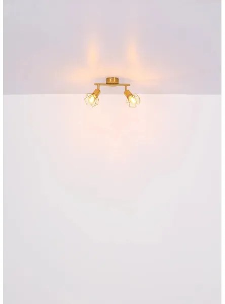 Spot Globo 54802GB-2 XARA I 2xE14/40W/230V auriu