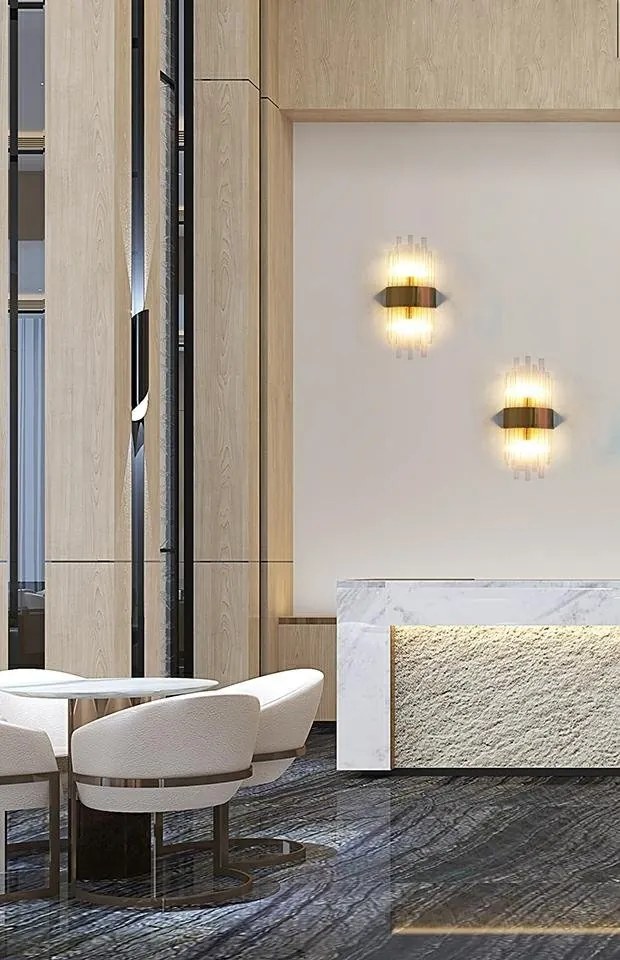 Aplica de perete design decorativ PORTO auriu