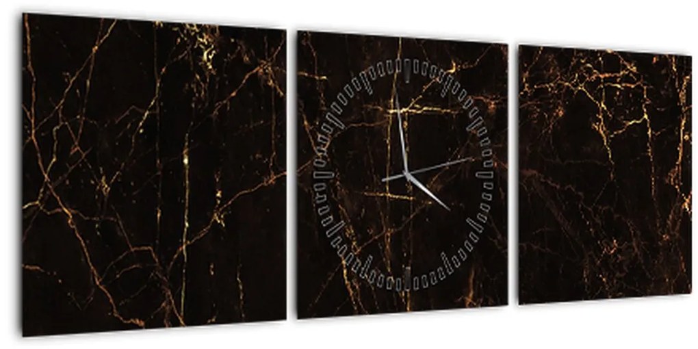 Tablou - Marmură (cu ceas) (90x30 cm)