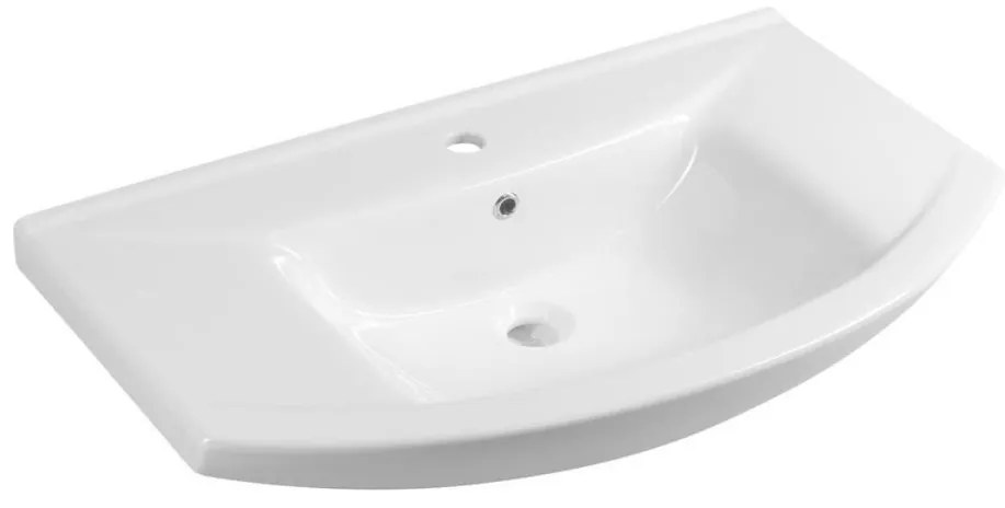 Aqualine - Lavoar încastrat ZERO 86x50 cm ceramică/alb