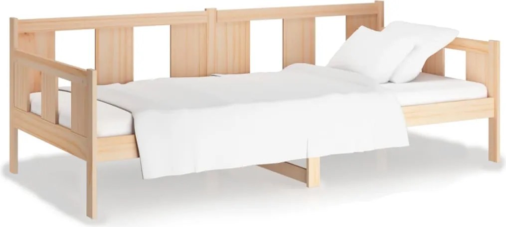 vidaXL Pat de zi, 80x200 cm, lemn masiv de pin