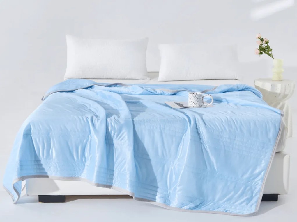 Pilota de vara racoritoare CELIA, albastru Dimensiune: 200 x 220 cm