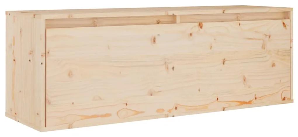 813465 vidaXL Dulap de perete, 100x30x35 cm, lemn masiv de pin