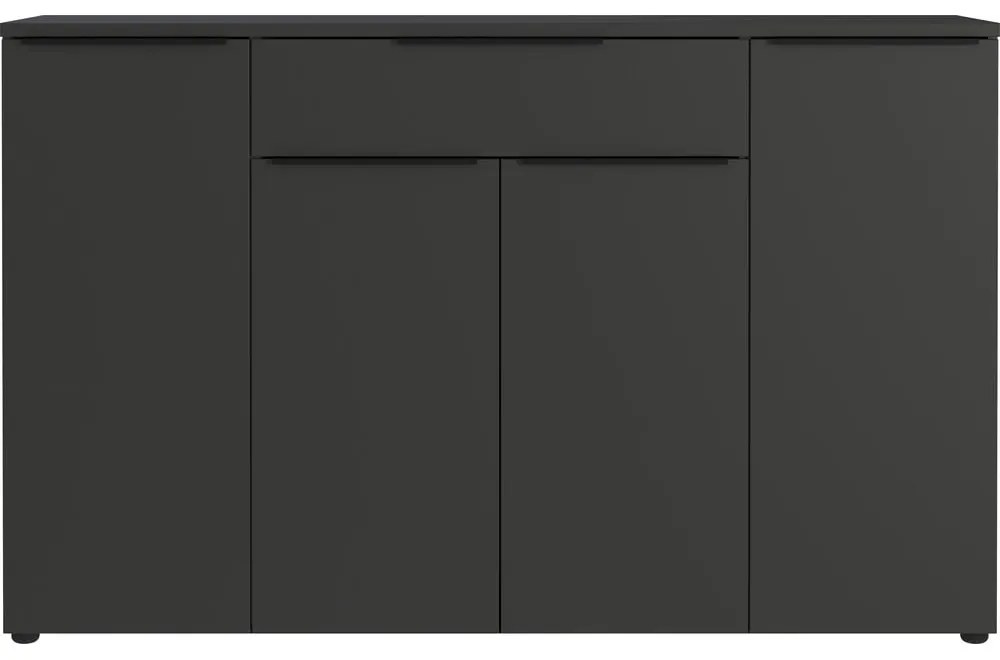Comodă gri antracit joasă 161x101 cm Mailand – Germania