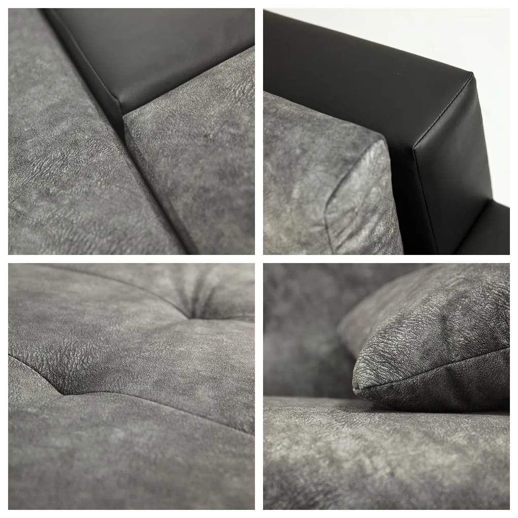 Colțar Lilith (Soft 011 (Negru) + Lux 05). 1058945
