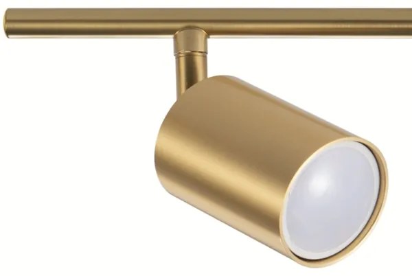 Spot LED RGBW dimmabil GOLDI 3xGU10/6W/230V auriu