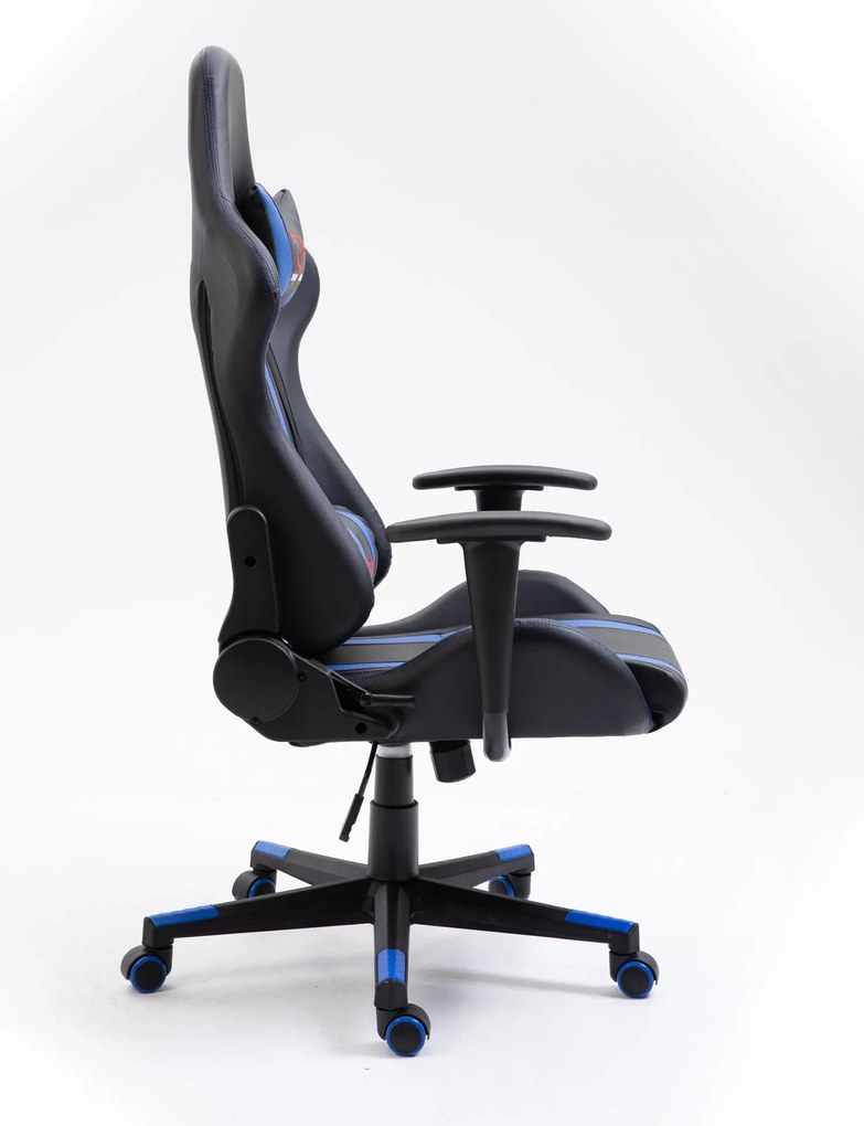 Scaun de birou/ gaming Farhana (albastru). 1069096