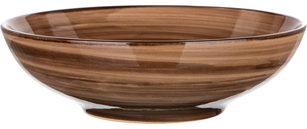 Farfurie adâncă Banquet PALAS, 18 cm,  maro