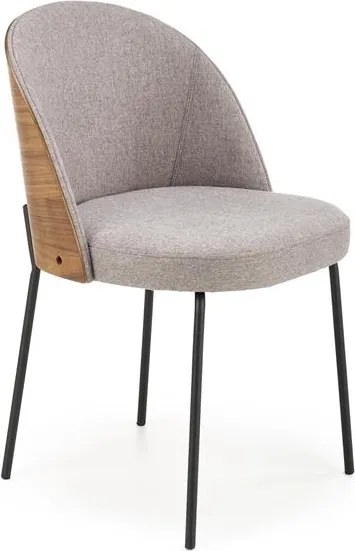 Promotie Scaun gri NORME din otel lacuit Calitatea a II-a