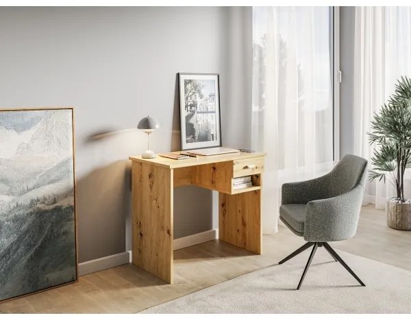 Birou RICO din stejar Artisan