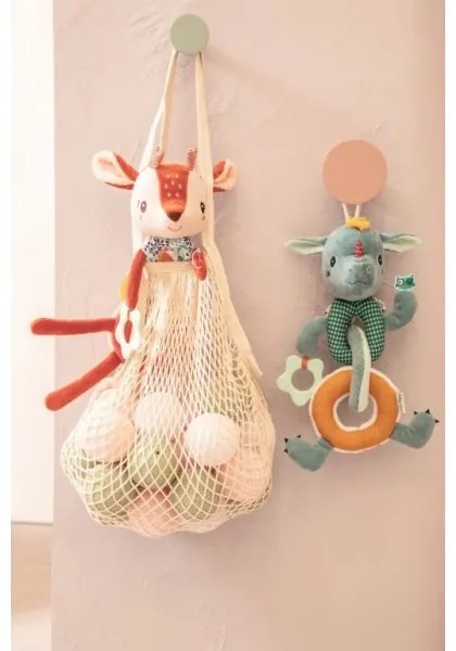 Lanț de pluș cu jucărie de dentiție în formă de dragonul Joe Lilliputiens