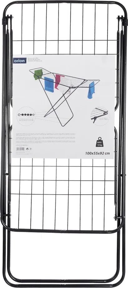 Uscător de rufe negru/gri antracit 15 m – Orion