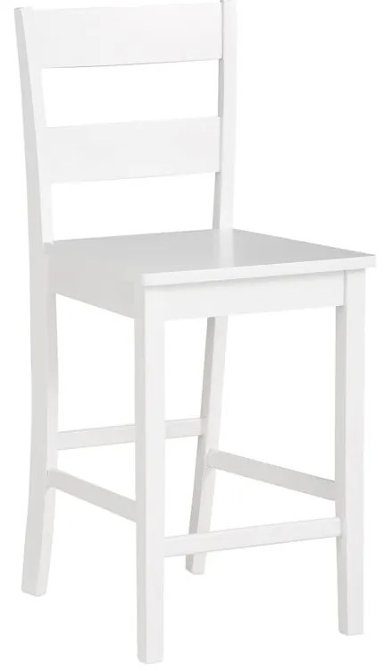 Scaun de bar alb din lemn de pin (înălțime șezut 60 cm) Torpedo – Støraa