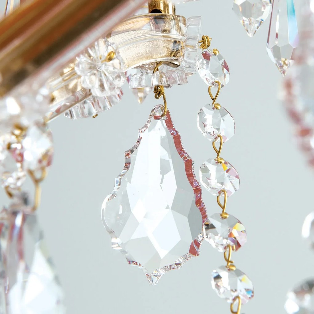 Aplica de perete de lux cristal Swarovski Maria Theresia-A 3L 24K gold plated