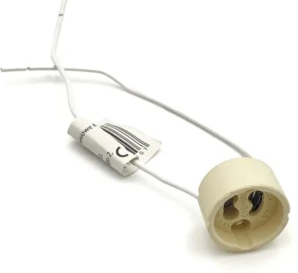 Spot încastrat TOBBY 1xGU10/20W/230V 11,5x11,5 cm stejar/negru