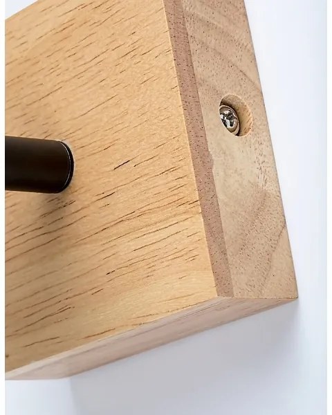 Spot de perete TORAS 1xGU10/5W/230V stejar Rabalux 73121