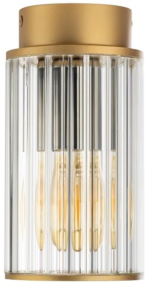 Plafonieră de exterior Argon 8774 NORFOLK 1xE27/15W/230V IP44 auriu