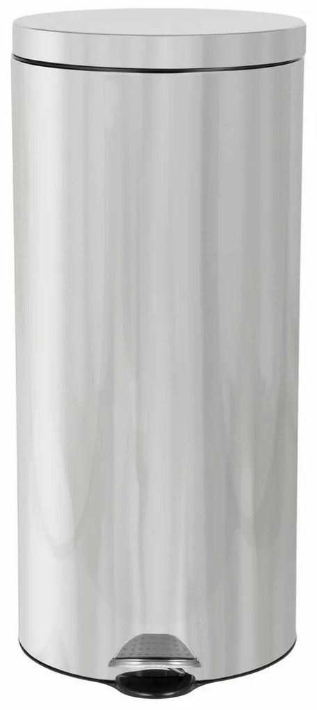 Alda Coș de gunoi cu pedală Freedom Fresh 30 l,oțel inoxidabil lucios, 30 l