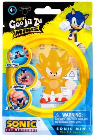 Figurina elastica Goo Jit Zu Minis Super Sonic 42824-42829