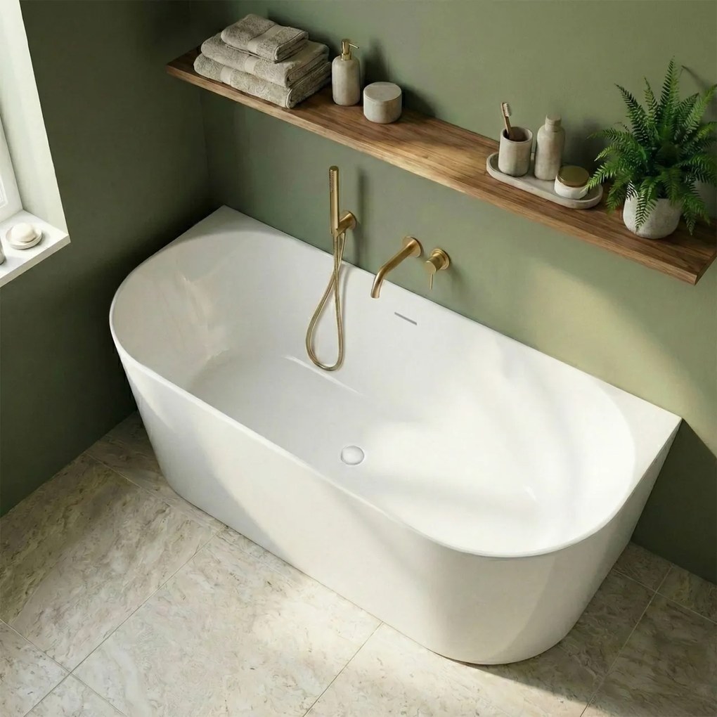 Cada din acril freestanding CAPRI SLIM 150cm