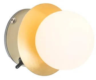 Aplic modern auriu IP44 - Cederic