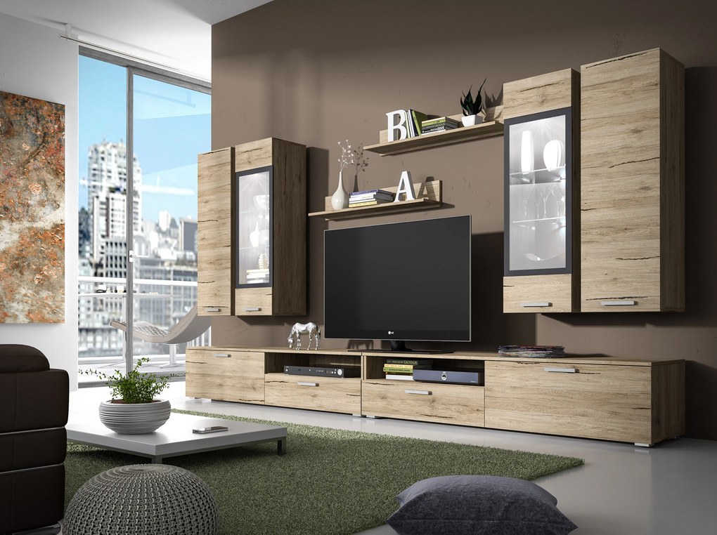 Zondo Mobilier living Sapphire Typ 10 (stejar san remo). 1030316