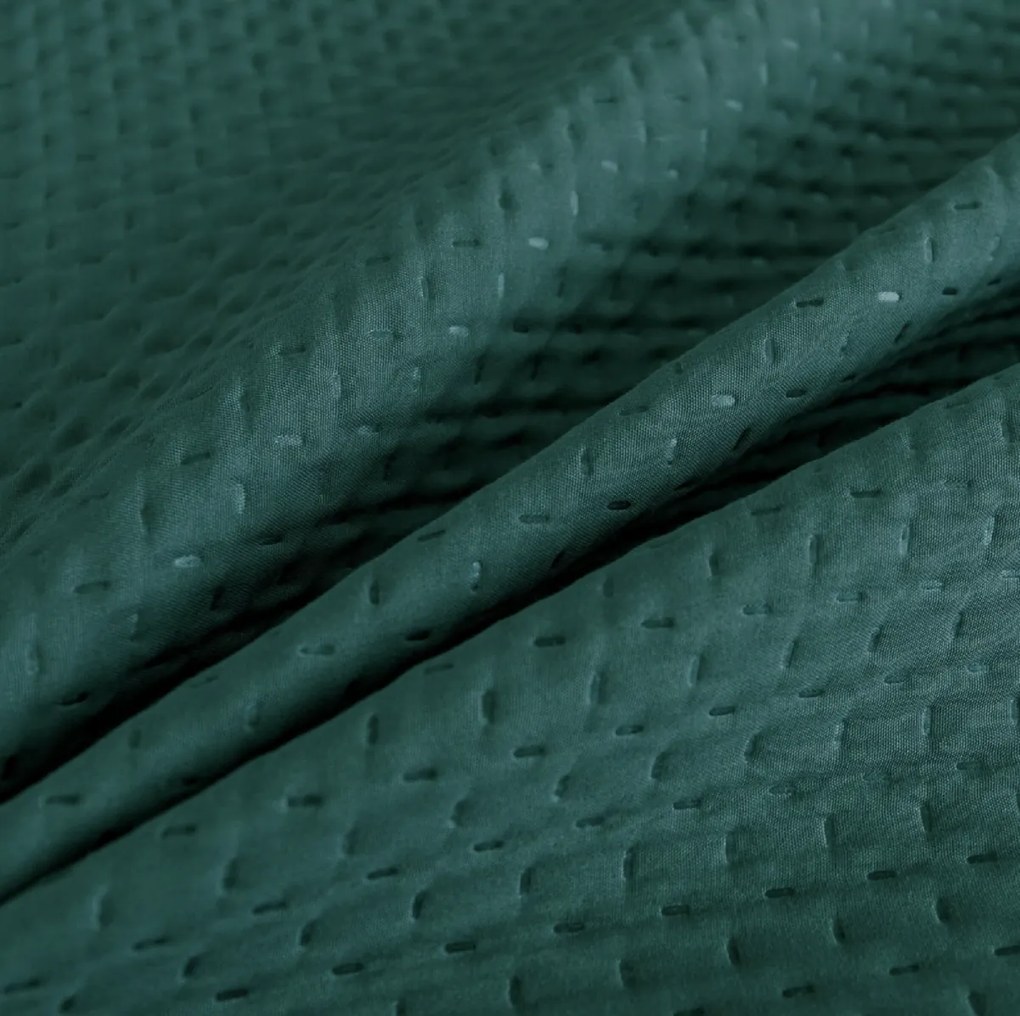 Cuvertura de pat MONTEGO, petrol. Dimensiune: 200 x 220 cm