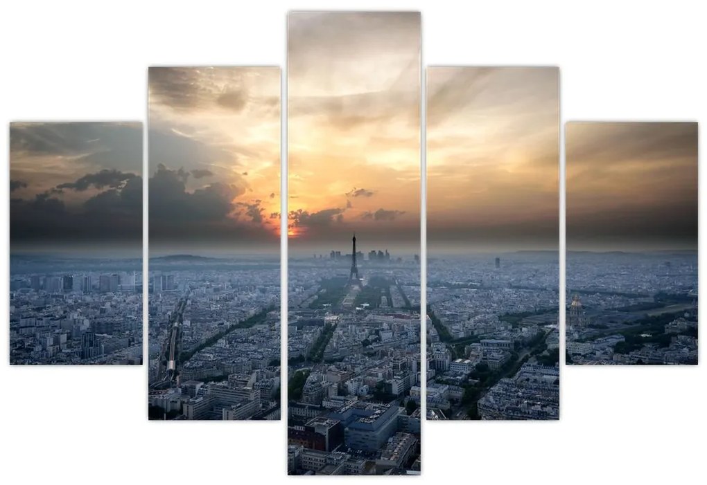 Tabloul - Paris din înâlțime (150x105 cm)