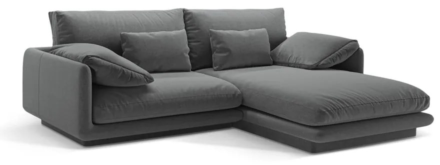 Colțar gri închis (cu colț pe partea dreaptă) Torino – Micadoni Home
