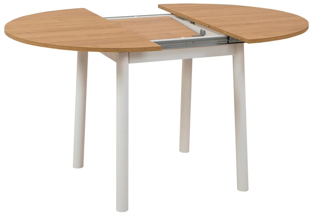 Masă de sufragerie Oliver Oak White