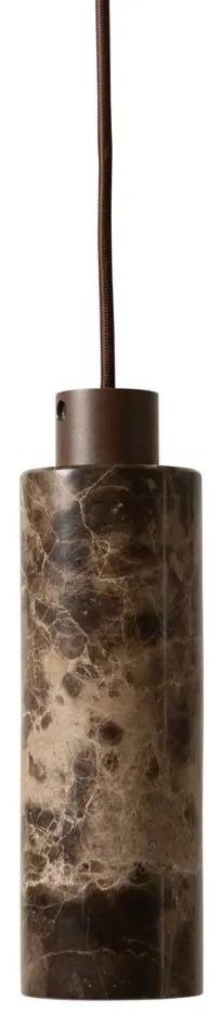 Lustra pendul din marmura Tivoli maro
