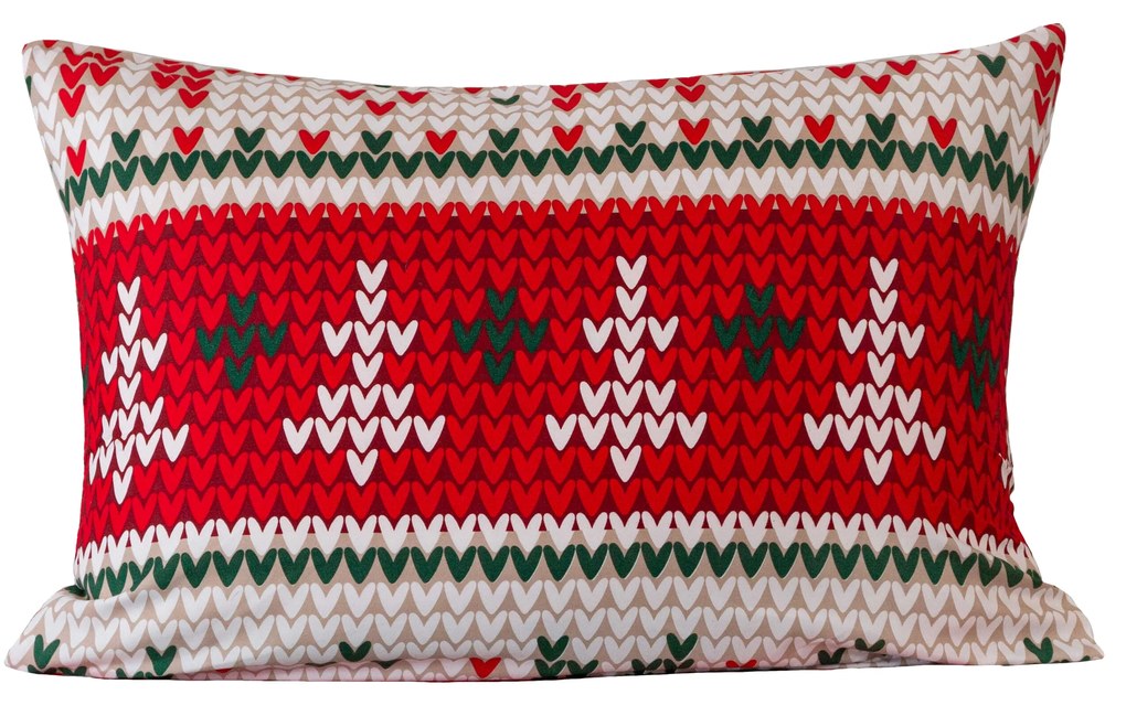 Fata de perna din microfibra FROSTED CHRISTMAS 50x70 cm, colorat