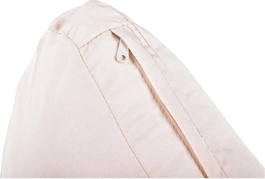 Fotoliu de grădină bej din metal Delos – Garden Pleasure