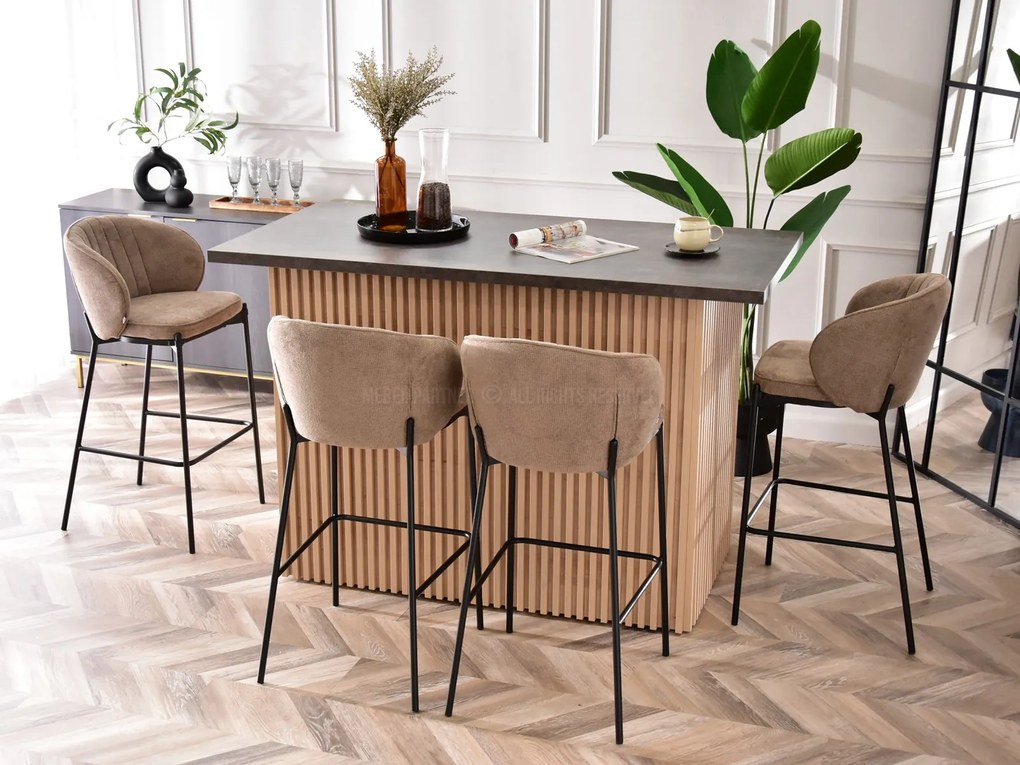 Scaun Farah (bej + auriu). 1110683